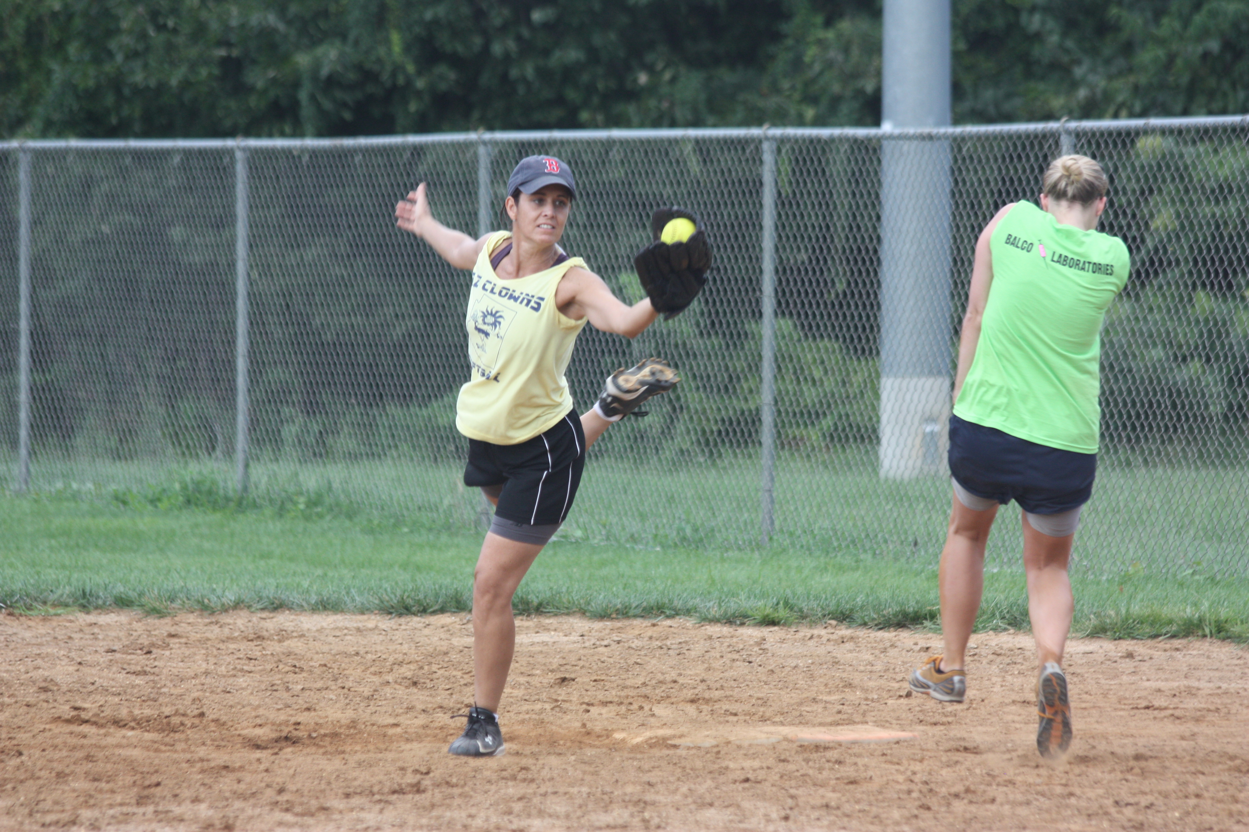 BALCO safe at first base